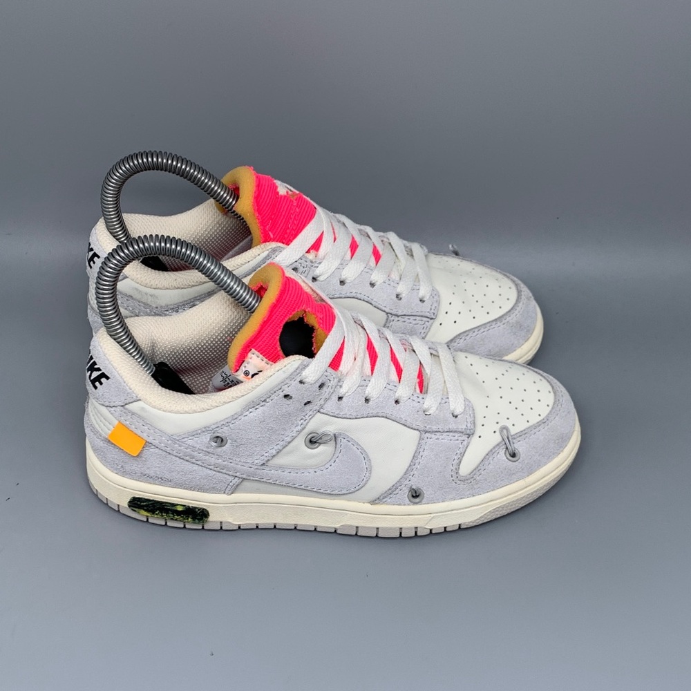 Nike Dunk‎ Low Off White Lot 38 Shoes DJ0950-113 Women’s Sz 5.5
